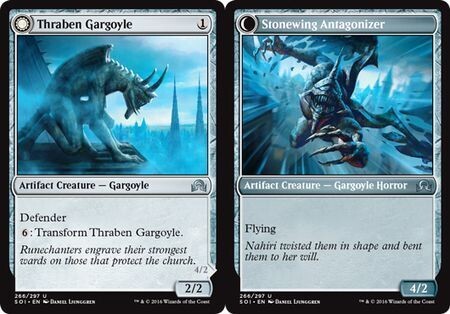 Thraben Gargoyle | Stonewing Antagonizer 266/297 - Shadows over Innistrad Singles