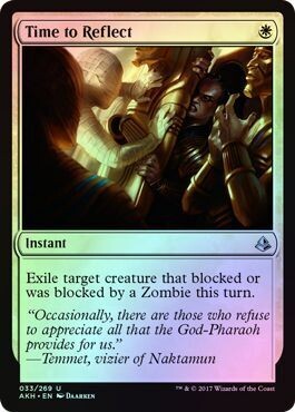 Time to Reflect 033/269 - Foil Amonkhet Foil Singles