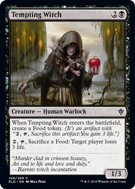 Tempting Witch 108/269 - Throne of Eldraine Singles