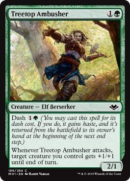 Treetop Ambusher 186/254 - Modern Horizons Singles