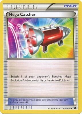 Mega Catcher - 104/124 - Uncommon XY: Fates Collide Singles