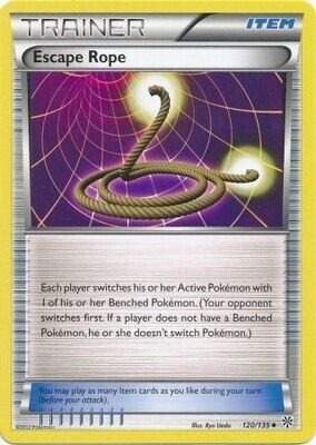 Escape Rope - 120/135 - Uncommon
Black &amp; White 8: Plasma Storm Singles