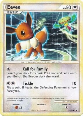 Eevee - 48/90 - Common
HGSS - Undaunted Singles
