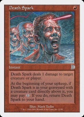 Death Spark
Deckmasters
English
Non-foil