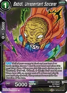 Babidi, Unrepentant Sorcerer - Universal Onslaught (DBS-B09)
Universal Onslaught