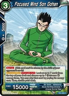 Focused Mind Son Gohan - Tournament of Power (DBS-TB01) Tournament of Power