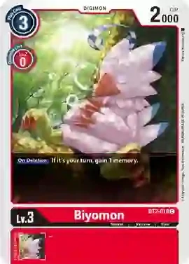 Biyomon - BT2-010 - Release Special Booster (BT01-03)
Release Special Booster