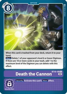 Death the Cannon - Xros Encounter (BT10)
Xros Encounter