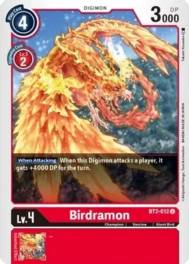 Birdramon - BT2-012 - Release Special Booster (BT01-03)
Release Special Booster