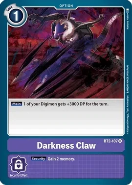 Darkness Claw - Release Special Booster (BT01-03) Release Special Booster
