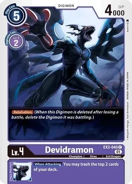 Devidramon - Digital Hazard (EX02)
Digital Hazard