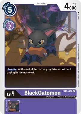 BlackGatomon - Release Special Booster (BT01-03)
Release Special Booster