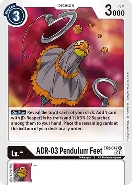 ADR-03 Pendulum Feet - Digital Hazard (EX02)
Digital Hazard