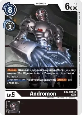 Andromon - Digital Hazard (EX02)
Digital Hazard