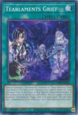 Tearlaments Grief - DABL-EN056 - Common 1st Edition Darkwing Blast 1st Edition Singles