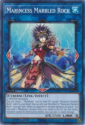 Marincess Marbled Rock - LED9-EN054 - Common 1st Edition Legendary Duelists: Duels from the Deep 1st Edition Singles (espanol)