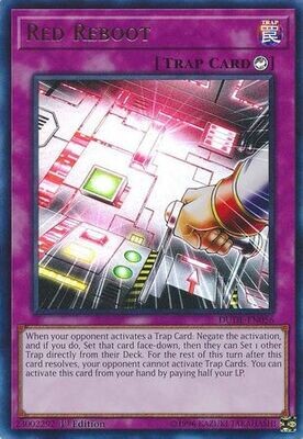 Red Reboot - DUDE-EN056 - Ultra Rare 1st Edition Duel Devastator 1st Edition Singles