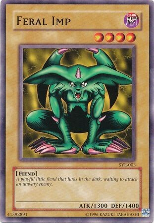 Feral Imp - SYE-003 - Common Unlimited Starter Deck: Yugi Evolution [SYE] Unlimited Singles