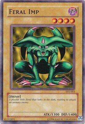 Feral Imp - SYE-003 - Common Unlimited Starter Deck: Yugi Evolution [SYE] Unlimited Singles