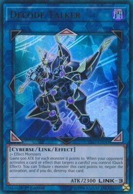 Decode Talker - YS17-EN041 - Ultra Rare 1st Edition Starter Deck Link Strike Singles