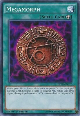 Megamorph - SDKS-EN027 - Common 1st Edition
Seto Kaiba 1st Edition Singles