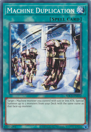 Machine Duplication - SDCS-EN032 - Common Unlimited
Structure Deck: Cyber Strike Unlimited Singles