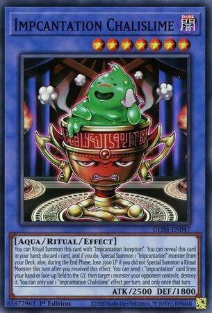 Impcantation Chalislime - GEIM-EN047 - Super Rare 1st Edition Genesis Impact [GEIM] 1st Edition Singles