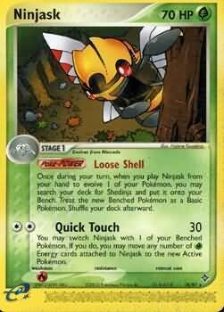 Ninjask - 18/97 - Rare
Ex Dragon Singles
