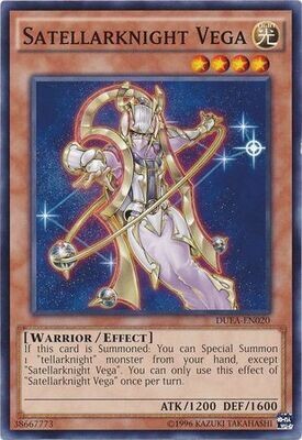 Satellarknight Vega - DUEA-EN020 - Common Unlimited Duelist Alliance Unlimited Singles
