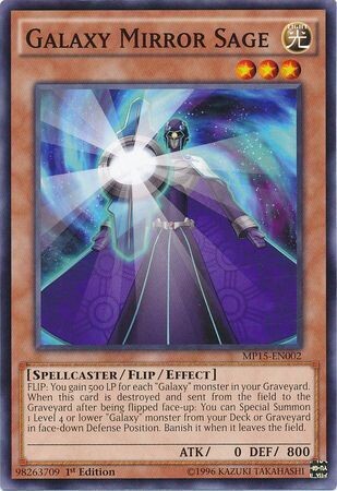 Galaxy Mirror Sage - MP15-EN002 - Common 1st Edition
Yu-Gi-Oh! 2015 Mega-Tins [MP15]