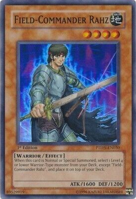 Field-Commander Rahz - PTDN-EN030 - Super Rare 1st Edition
Phantom Darkness [PTDN] Singles
