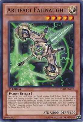 Artifact Failnaught - PRIO-EN013 - Common 1st Edition Primal Origin 1st Edition Singles