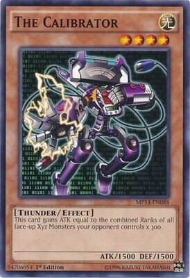 The Calibrator - MP14-EN088 - Common 1st Edition
Yu-Gi-Oh! 2014 Mega-Tins Singles