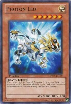 Photon Leo - ORCS-EN010 - Common 1st Edition Order of Chaos 1st Edition Singles