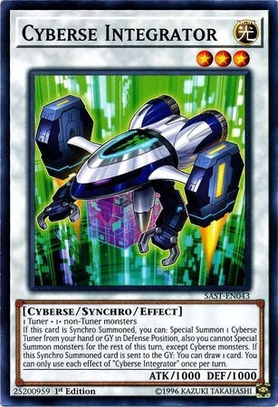 Cyberse Integrator - SAST-EN043 - Common 1st Edition Savage Strike 1st Edition Singles