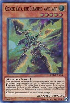 Gizmek Yata, the Gleaming Vanguard - CHIM-EN023 - Super Rare Unlimited Chaos Impact Unlimited Singles (español)