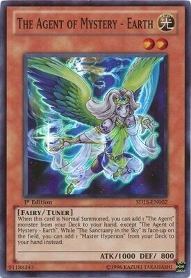 The Agent of Mystery - Earth - SDLS-EN002 - Super Rare 1st Edition Structure Deck: Lost Sanctuary 1st Edition Singles
