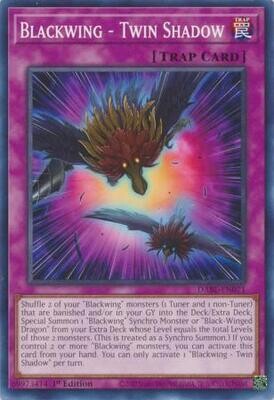 Blackwing - Twin Shadow - DABL-EN071 - Common 1st Edition Darkwing Blast 1st Edition Singles (Espanol)