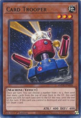 Card Trooper - AMDE-EN046 - Rare 1st Edition Amazing Defenders 1st Edition Singles