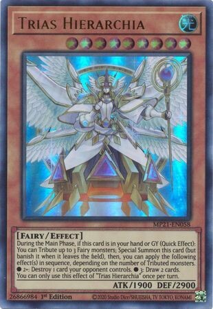 SH Trias Hierarchia - MP21-EN058 - Ultra Rare 1st Edition
2021 Mega-Tin: Ancient Battles 1st Edition Singles