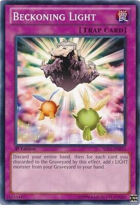 Beckoning Light - SDLI-EN033 - Common 1st Edition Structure Deck: Realm of Light 1st Edition Singles (espanol)