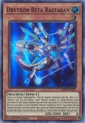 Drytron Beta Rastaban - MP21-EN237 - Super Rare 1st Edition 2021 Mega-Tin: Ancient Battles 1st Edition Singles