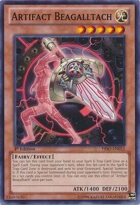 Artifact Beagalltach - PRIO-EN012 - Common 1st Edition
Primal Origin 1st Edition Singles (español)