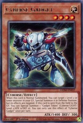 Cyberse Gadget - GEIM-EN037 - Rare 1st Edition Genesis Impact [GEIM] 1st Edition Singles (espanol)