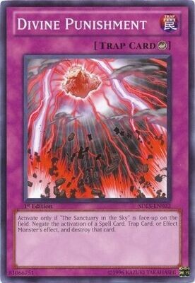 Divine Punishment - SDLS-EN033 - Common 1st Edition Structure Deck: Lost Sanctuary 1st Edition Singles