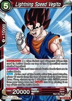 Lightning Speed Vegito - Union Force (DBS-B02) Union Force