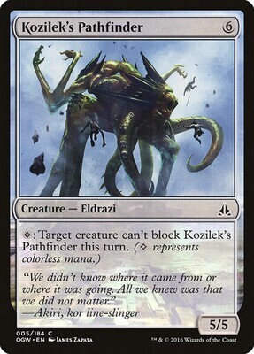 Kozilek&#39;s Pathfinder
Oath of the Gatewatch
English
Non-foil