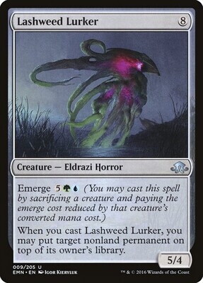 Lashweed Lurker
Eldritch Moon
English
Non-foil