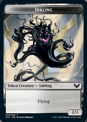 {Inkling Token}
Strixhaven: School of Mages
English
Non-foil