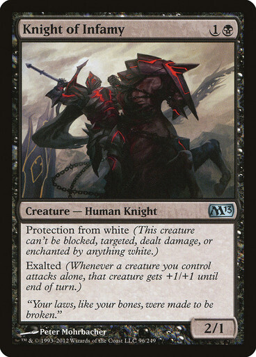 Knight of Infamy Magic 2013 English Non-foil (Español)